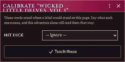 A publisher heading its hit dice differently, taught to that adventure alone.